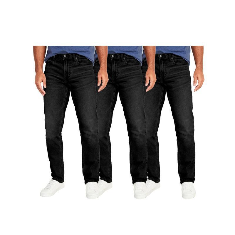 代发跨境速卖通3 Pack Men's Flex Stretch Slim Straight|undefined