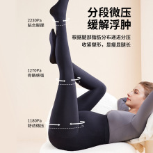 8006加绒加厚孕妇光腿神器不勒肚子蜜桃臀修身锦纶保暖孕妇打底裤