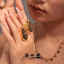 �i����Ȼľ�yʯˮ���ν�ָ�18K����������ﶬ�p��ָ�h��F؛