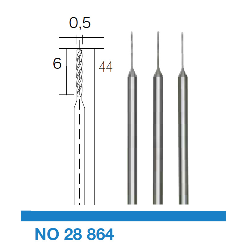 [28864]德国普洛克森PROXXON,钻头组