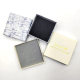 Ring Box Packaging Customized Fresh Style Stone Pattern Packaging Box Bracelet Necklace Jewelry Box Jewelry Packaging Customized