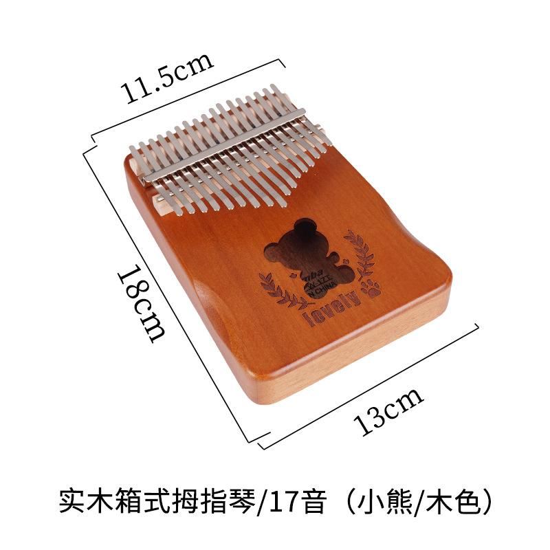 Wen Sheng 21 tonos pulgma 17 tonos pulgma Kalinba 17 tonos pulgma kalimba instrumento musical