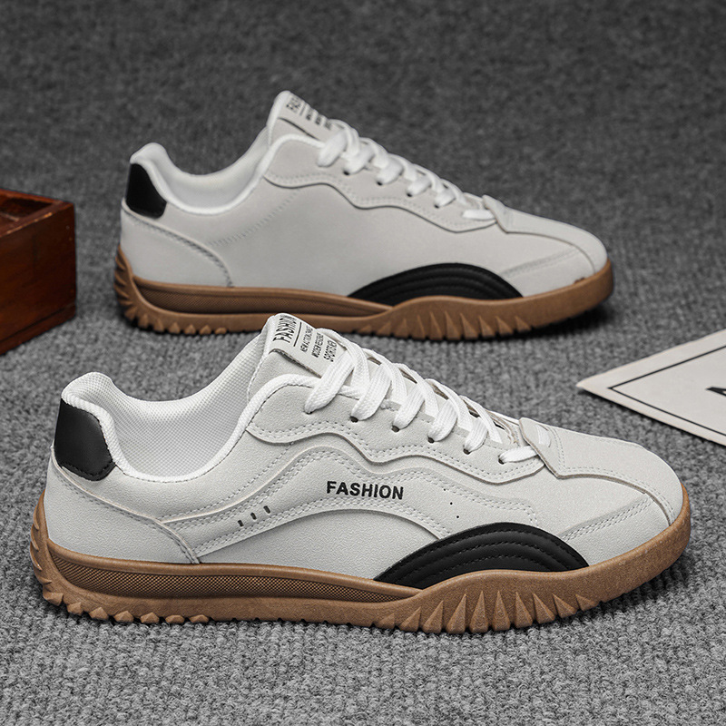 Zapatos de hombre 2026 primavera nuevo desgaste casual zapatos de moda estudiantes campus retro versátil zapatos deportivos ligeros image 5