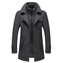 D 51798 Men's Double Collar Jacket ˫��п� �羳����ѷŷ����