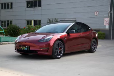 Liquid Metal Color-Changing Film Oem White Package Pet Material Custom Car Film Wholesale Price Car Wrap Film Full Car Wrap Film (Automotive Film) - liquid-metal-series-dragon-blood-red