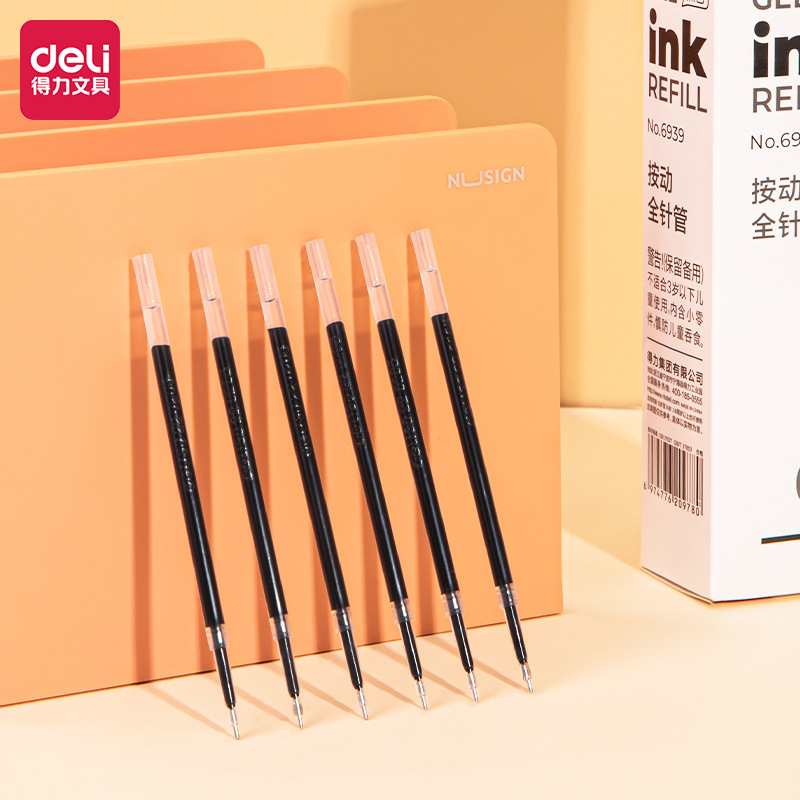 Repuesto de Tinta Gel Retráctil 6939 0.5mm de Plástico para Escritura