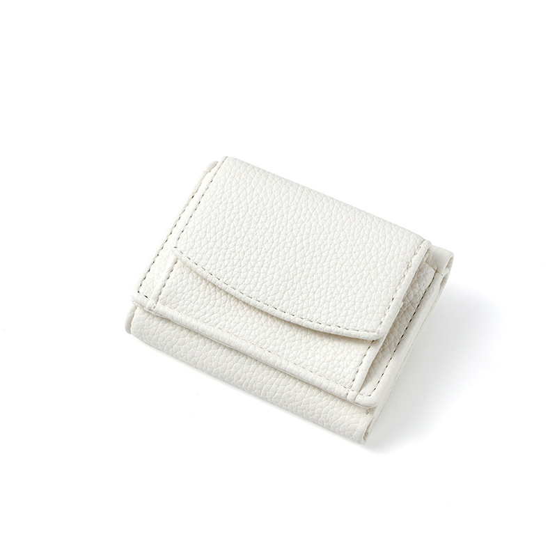 Nuevo bolso de mujer corto transfronterizo simple multi-tarjeta billetera con cremallera bolso de mini monedas de mujer corta bolsa