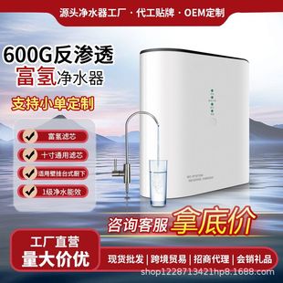 600g Hydrogen-Rich Water Purifier Household Ro Pure Water Machine Tap Water Filter Water Purifier Large Flow Direct Drinking Hydrogen-Rich Water Machine