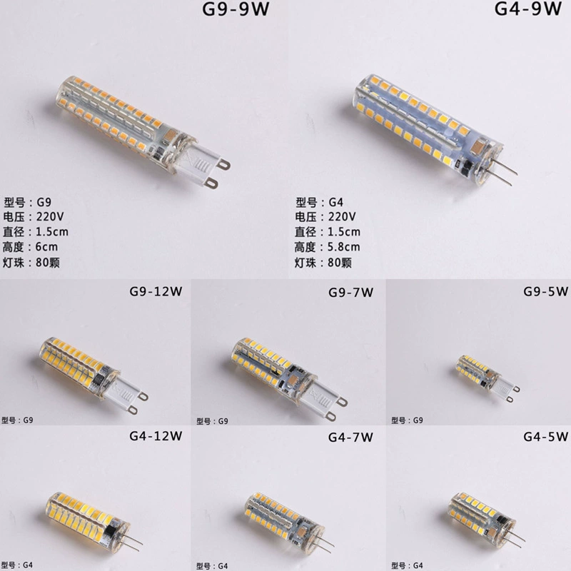 LED super bright bulb, light source, 220v, three colors