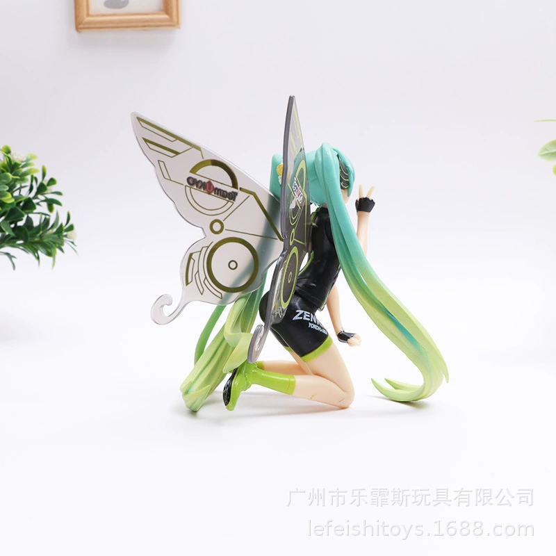 Минифигурка, гоночная машина с бабочкой, кукла, игрушка