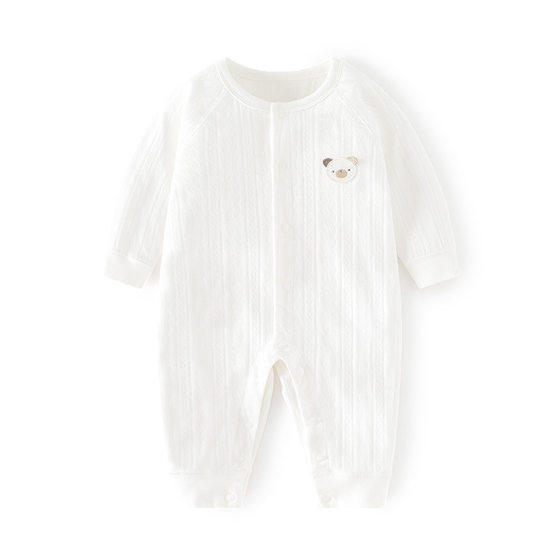 Baby Spring and Autumn Unibody Suit Newborn Boneless Long-Sleeved Cotton Harper Printed Climbing Suit for Boys and Girls Baby and Young Children
