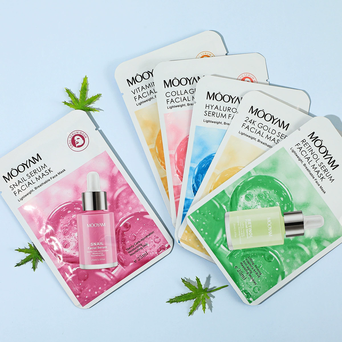 Cross-Border 24K Golden Snail Retinol Essence Mask Увлажняющая VC Коллагеновая маска с гиалуроновой кислотой Оригинальные товары Оптовая продажа