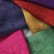 新款人丝双色龟裂纹香云纱提花布料新中式旗袍连衣裙国风汉服面料