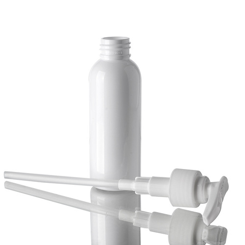White lotion bottle, face cream cleanser bottle 100ml 120ml 200ml 250ml PET plastic cosmetic bottles