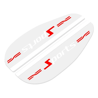 New General Motors Products Rearview Mirror Rain-proof Rain Eyebrow Rear Mirror Rain-proof Waterproof Sticker Decorations Factory None (Rearview mirror rainproof sticker) - transparent-rain-eyebrow-2-piecessports-label