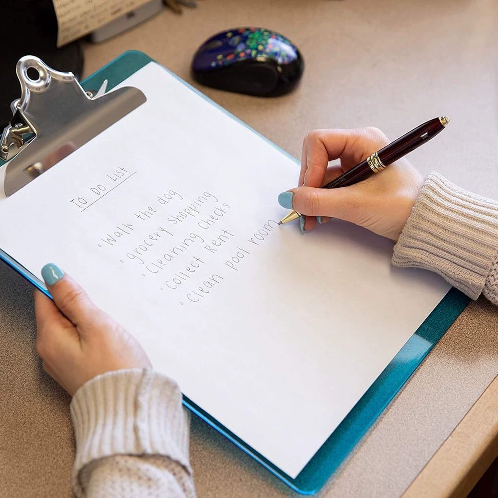 Акриловая доска для файлов, зажим для доски для письма формата А4, офисные канцелярские принадлежности, доска для подписи, меню, папка для хранения счетов