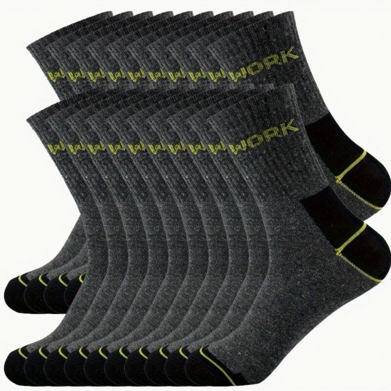 Cross-Border Plus Size Hot-Selling Socks Men's Mid-Calf Sweat-Absorbent and Deodorant Sports Socks Low-Cut Shallow Mouth All-Season Men's Socks