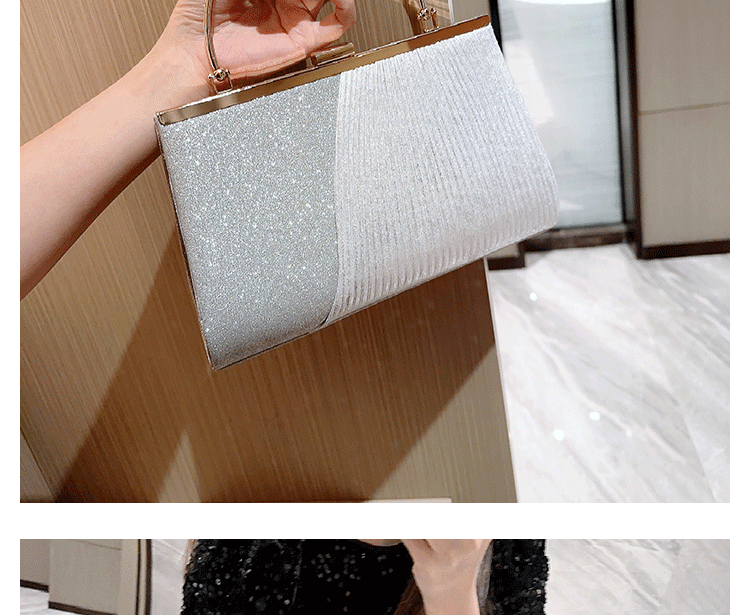 Glitter Sequins Clutch Purses MAC040 for Women from Mariam's Collection1