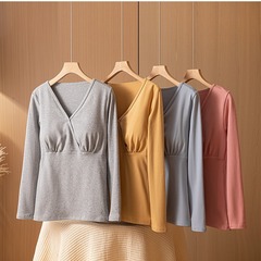 Xiguizi ニット授乳トップ授乳に必要な純綿授乳ベストサスペンダー秋服産後 012