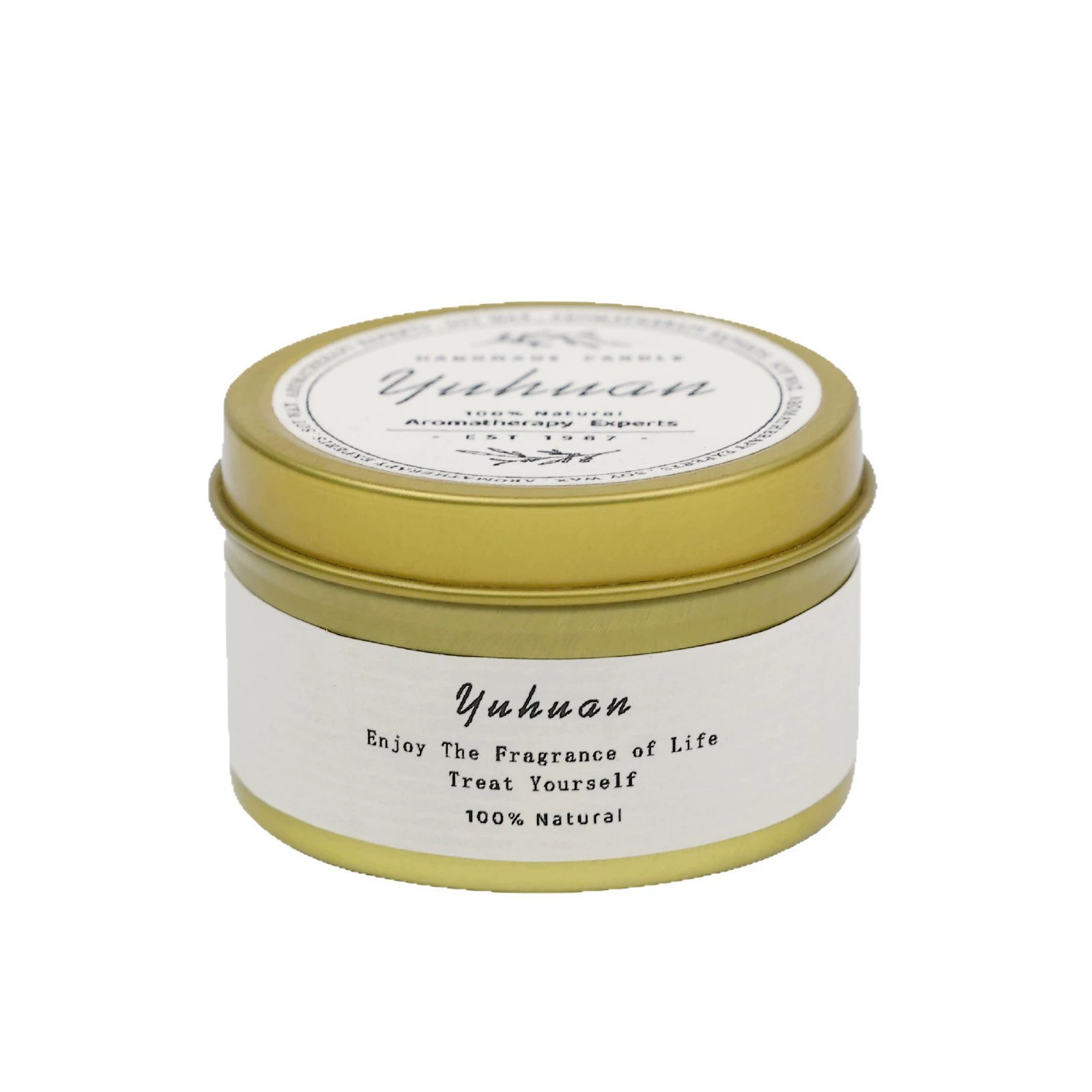 Golden aromatherapy, candle, Birthday gift