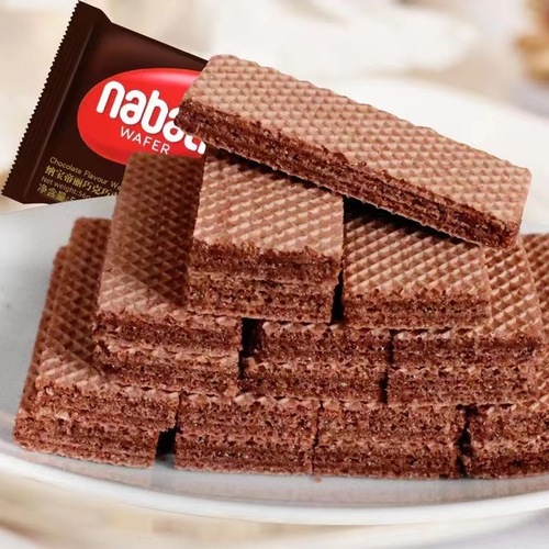 Bulk Wholesale Indonesian Import Lizi Cheese Strawberry Chocolate Wafer Cookies 56g Snack