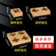 Milk Tea Coffee Beverage with Cup Holder Disposable Pulp Single and Double Four Paper Holder Take-out Packaging Paper Corrugated Bottom Tea Holder