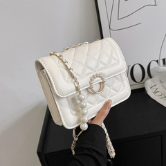 Designer Minimalist Chain Strap Shoulder Bag for Women - 2023 Spring Summer New Trendy Single Shoulder Crossbody Small Square Bag