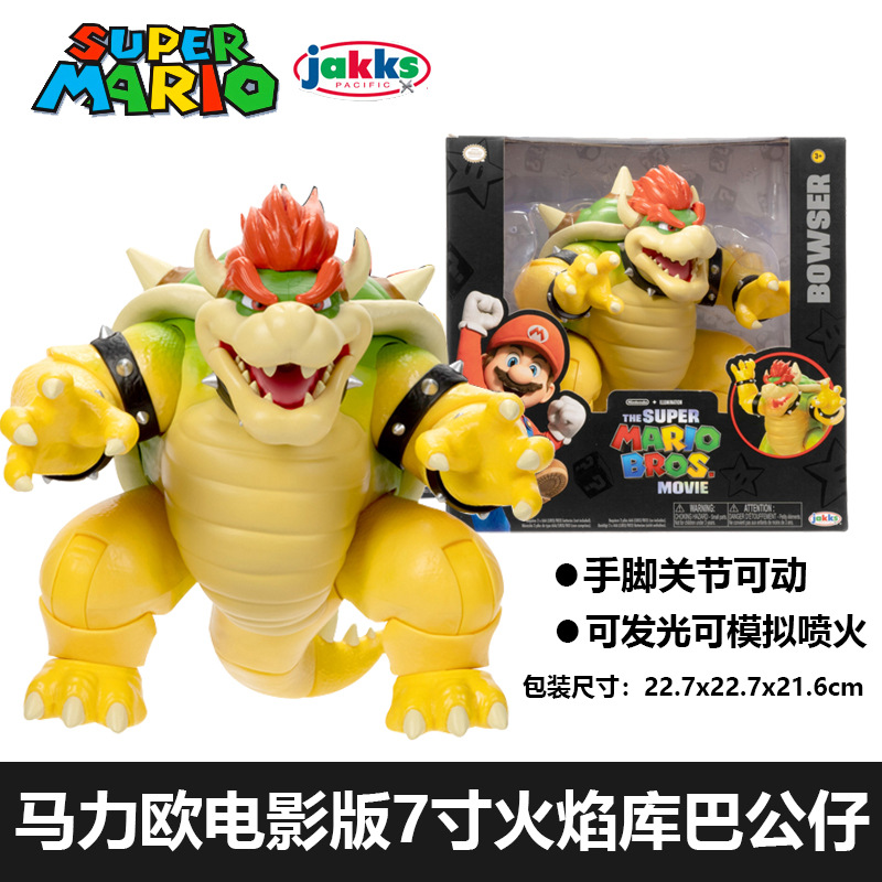 Genuino Nintendo Mario Remote Control Car Mario Movie Edition Castle Cooper Louis Brigitte Doll Toy