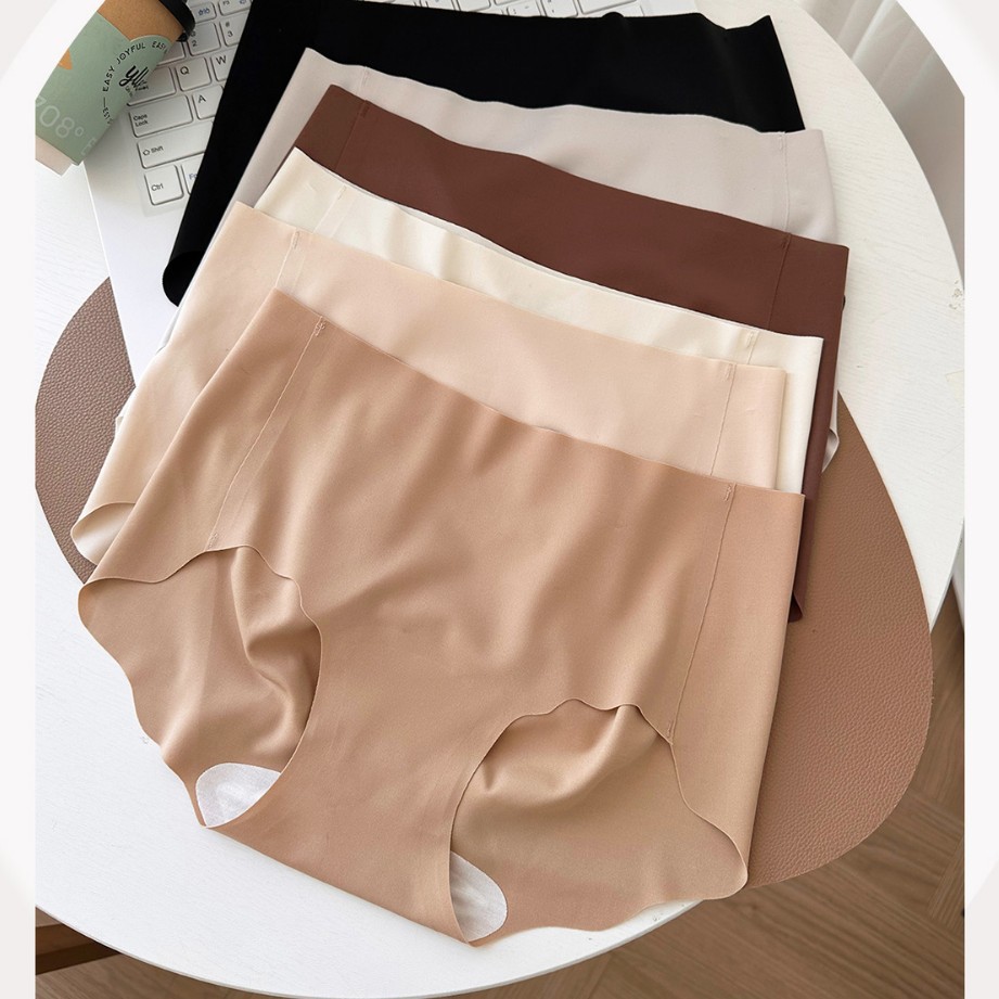 8621 Extended Crotch Lulu Ceiling All Year Round Milk Skin Peach Butt 7A Antibacterial Traceless Women's Underwear Liquid Foundation Underwear