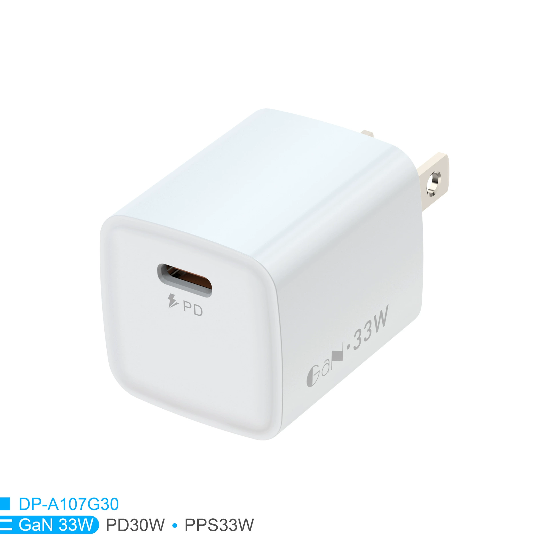 Быстрая зарядка PD30W совместима с планшетом, GAN быстрая зарядка, азотный азот азотный зарядник PPS33W быстрая зарядка