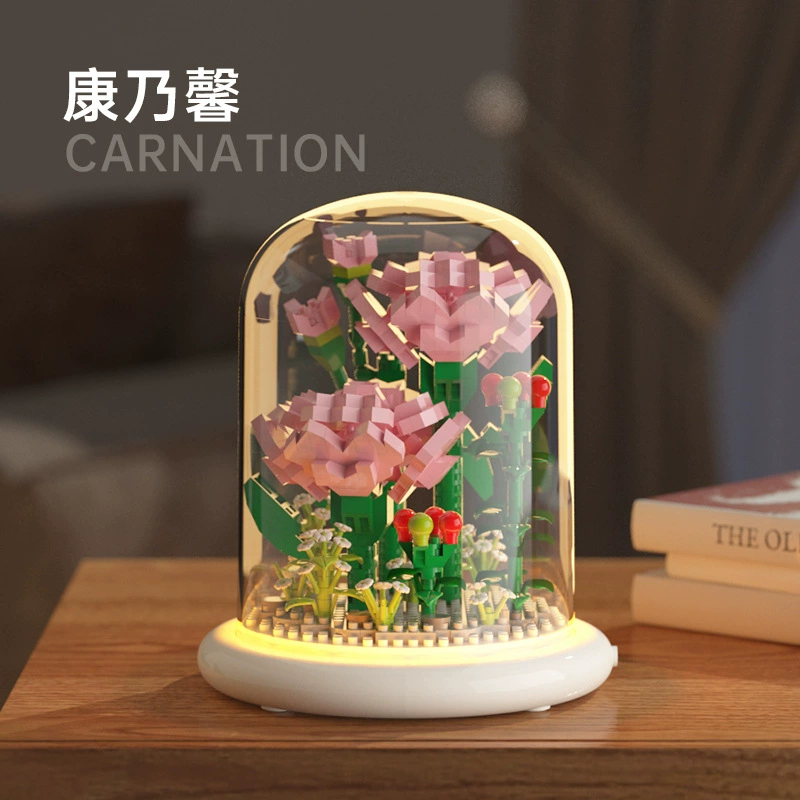 Набор мини-конструкторов (Лего) — подсолнечник и floral модели, различное количество деталей, варианты демонстрационной куполи