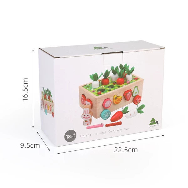 Farm orchard cart English color box (22-16.5-9cm)