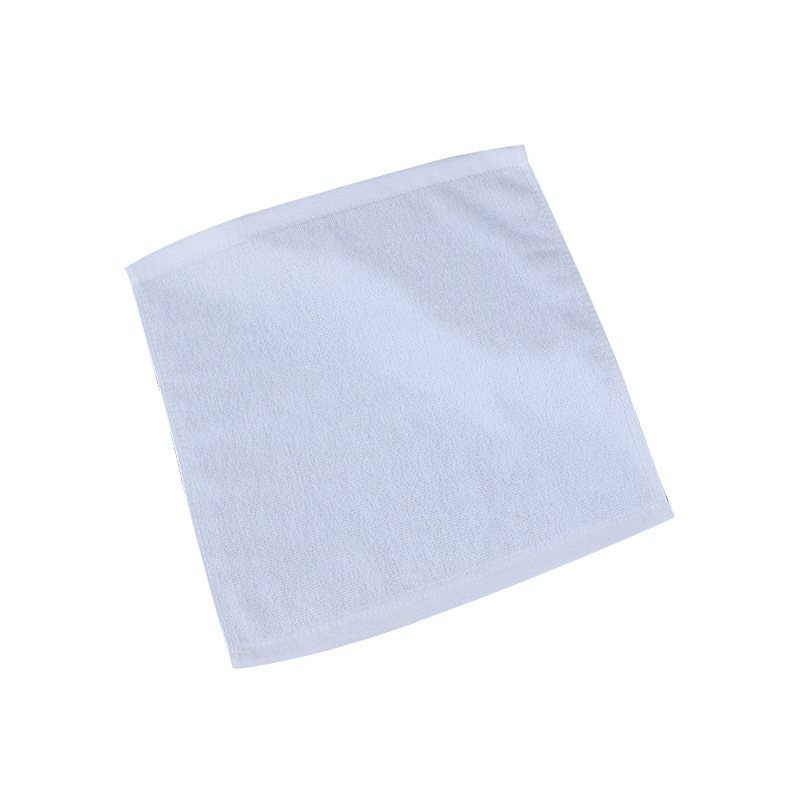 Color sólido Hotel Toalla de cara de algodón hombres y mujeres engrosada hogar absorbente nueva toalla cuadrada suave al por mayor