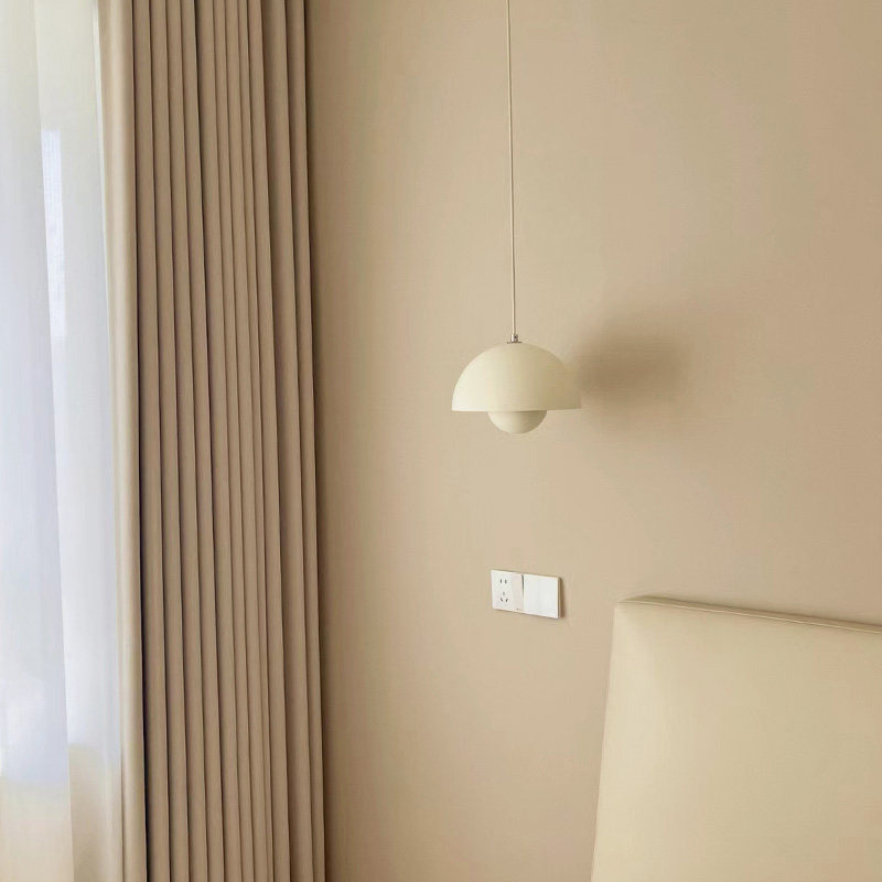 Bedroom Bedside Chandelier Danish Bud Lamp Internet Red Cream Style Simple Modern Creative Small Chandelier Lifting Chandelier