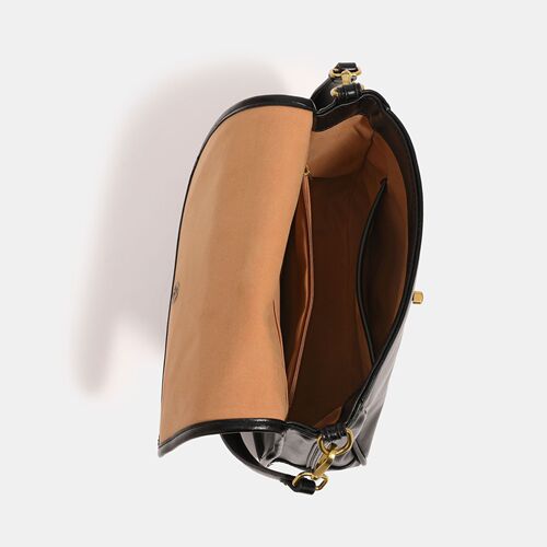 Hand-stitched texture retro tote bag with underarm handle, women's  new niche light-luxury tote bag, crossbody single-shoulder bag with a high-end feel.