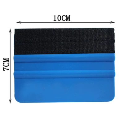 Car cleaning tools film edge sealing, gap construction scraper