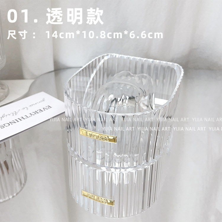 Nuevo Nail Bubble hand Bowl avanzado japonés salón de uñas burbuja transparente muñeca burbuja mano cuenca herramienta de acrílico transparente