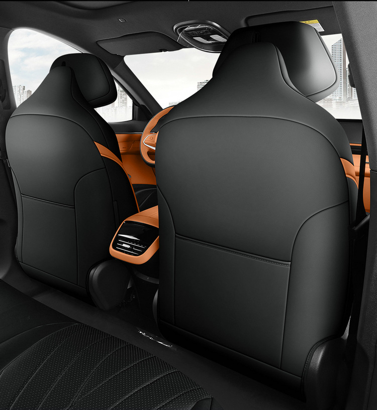 2024 Changan dark blue S07 Special Car Seat Cover Four Seasons Universal Cushion Fully Surrounded Leather Seat Cover