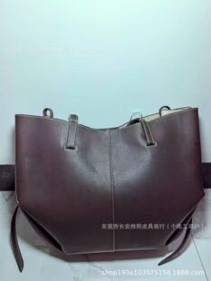 Capacious demi-season retro underarm bag, shoulder bag