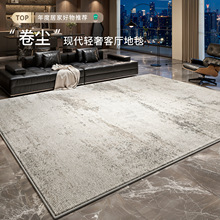 地毯客厅意式轻奢高级感现代免洗可擦卧室茶几沙发隔音地垫家用