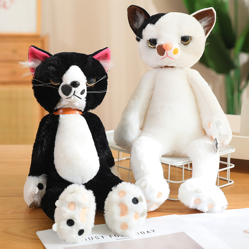 Juguetes de peluche japoneses, muñecas de gato, muñecas de gato