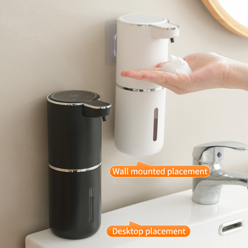 Popular foreign trade product: Portable multifunctional wall-mounted and desktop infrared sensor hand sanitizer foam dispenser
