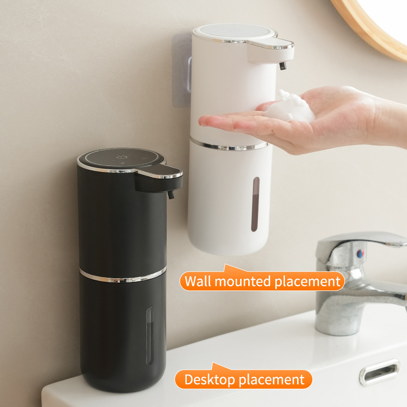Popular foreign trade product: Portable multifunctional wall-mounted and desktop infrared sensor hand sanitizer foam dispenser Popular foreign trade product: Portable multifunctional wall-mounted and desktop infrared sensor hand sanitizer foam dispenser