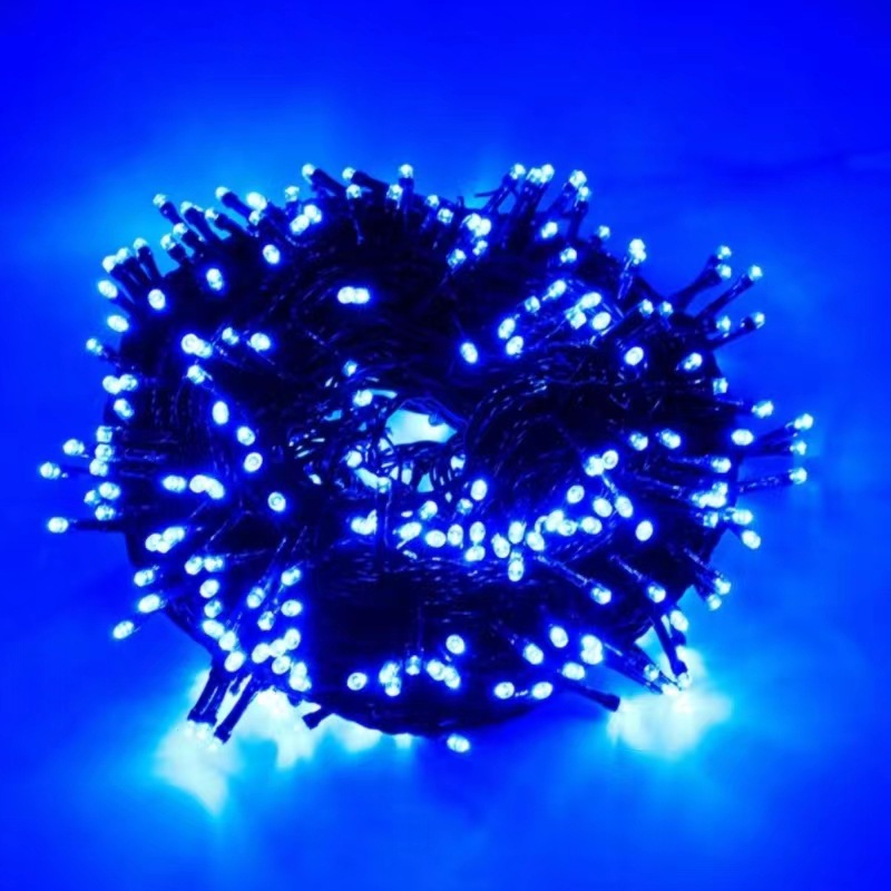 String de lámparas solares LED lámparas de color de Año Nuevo lámpara de decoración de jardín al aire libre impermeable estrella de atmósfera sin enchufe image 10