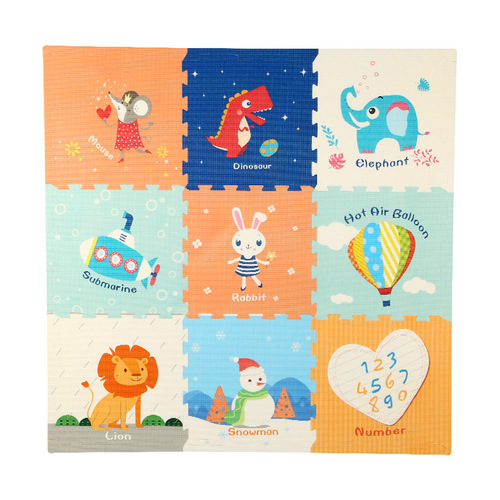 Manufacturer wholesale XPE baby crawling mat splicing household puzzle foam floor mat baby crawling mat thickened