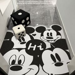 米奇絲圈 pvc入戶門地墊門口地毯防滑玄關進門腳墊可裁剪家用免洗