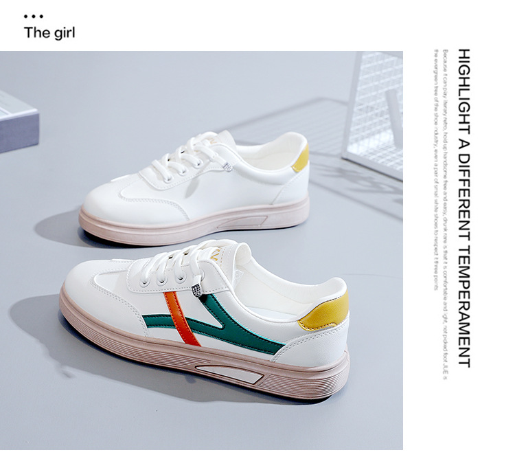 Kleine Witte Schoenen Dames S Lente Nieuwe Sport Koreaanse Versie Alle Match Student Platte Casual D_voghion.com