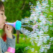 喇叭泡泡机吹玩具泡沫棒儿童孩子宝宝3456岁男孩女孩器水跨境直销