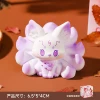 Nine-tailed fox ornament-purple