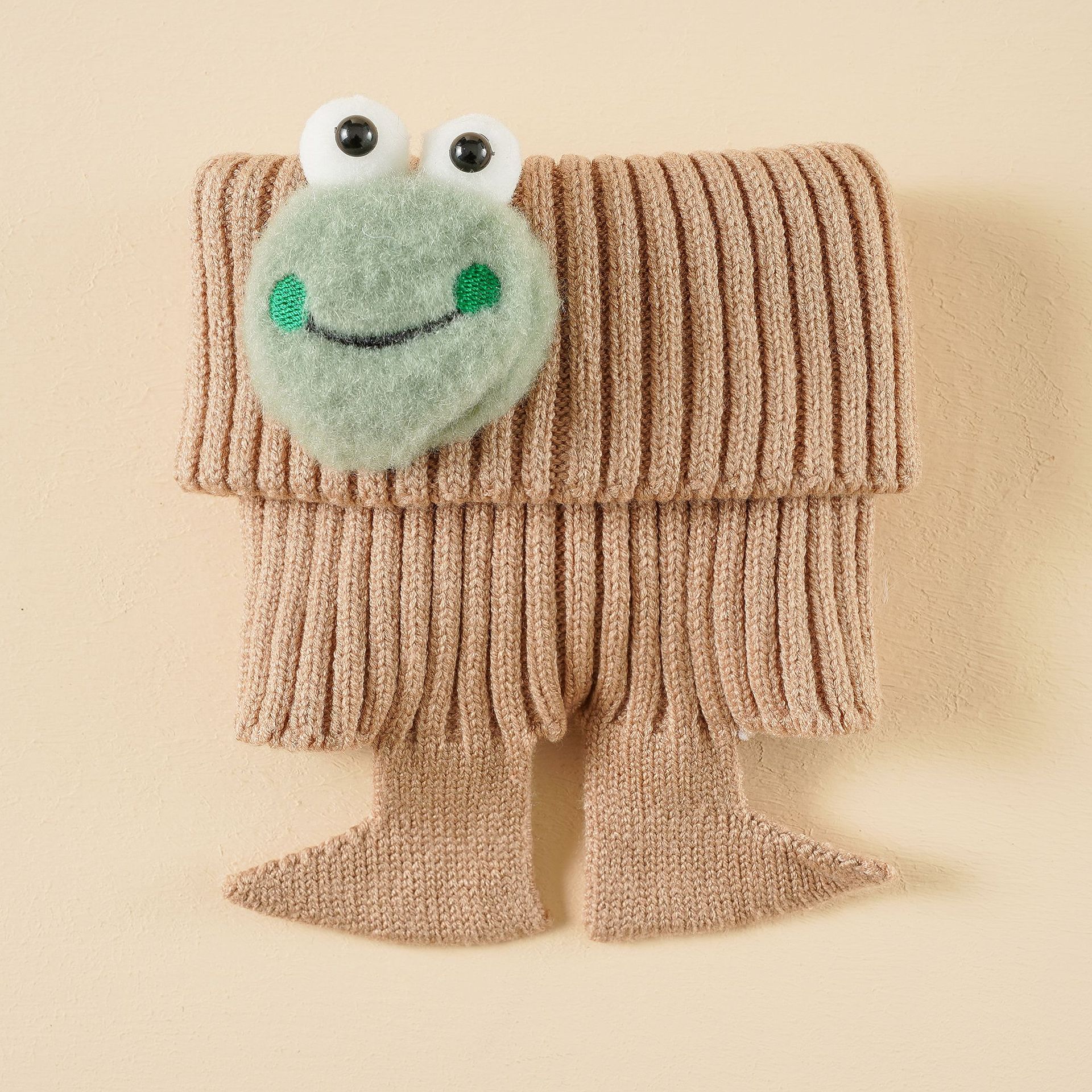 Bufanda para niños Otoño e Invierno infantil niños y niñas bebé conjunto cuello puro algodón cálido lindo invierno a prueba de viento bufanda para niños